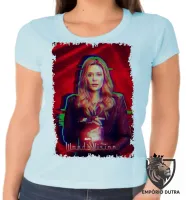 Baby look blusa feminina wanda vingadores Feiticeira Escarlate - Foto 2