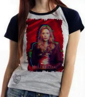 Baby look blusa feminina wanda vingadores Feiticeira Escarlate - Foto 4