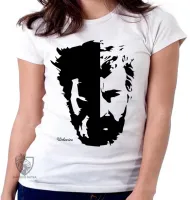Baby look blusa feminina Wolverine X men face - Foto 6