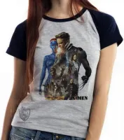 Baby look blusa feminina x men herói xmen - Foto 4