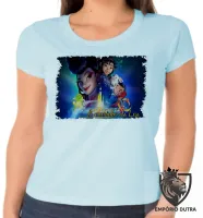 Baby look blusa feminina A caminho da Lua - Foto 2