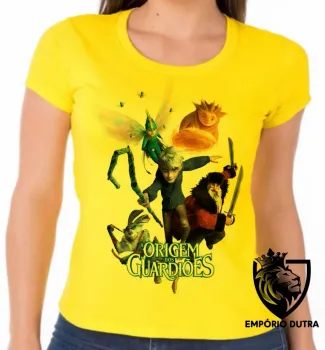 Baby look blusa feminina A Origem dos Guardiões - Foto 2