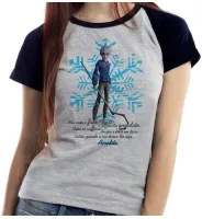 Baby look blusa feminina A Origem dos Guardiões Jack Frost - Foto 4