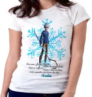 Baby look blusa feminina A Origem dos Guardiões Jack Frost - Foto 5