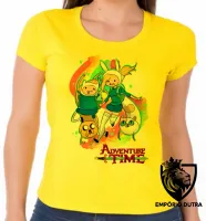 Baby look blusa feminina adventure time finn jake e meninas - Foto 5