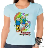 Baby look blusa feminina adventure time finn jake e meninas - Foto 6