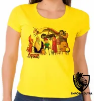 Baby look blusa feminina adventure time todos personagens - Foto 5