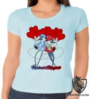 Baby look blusa feminina Apenas um show Mordecai e Margaret - Foto 6