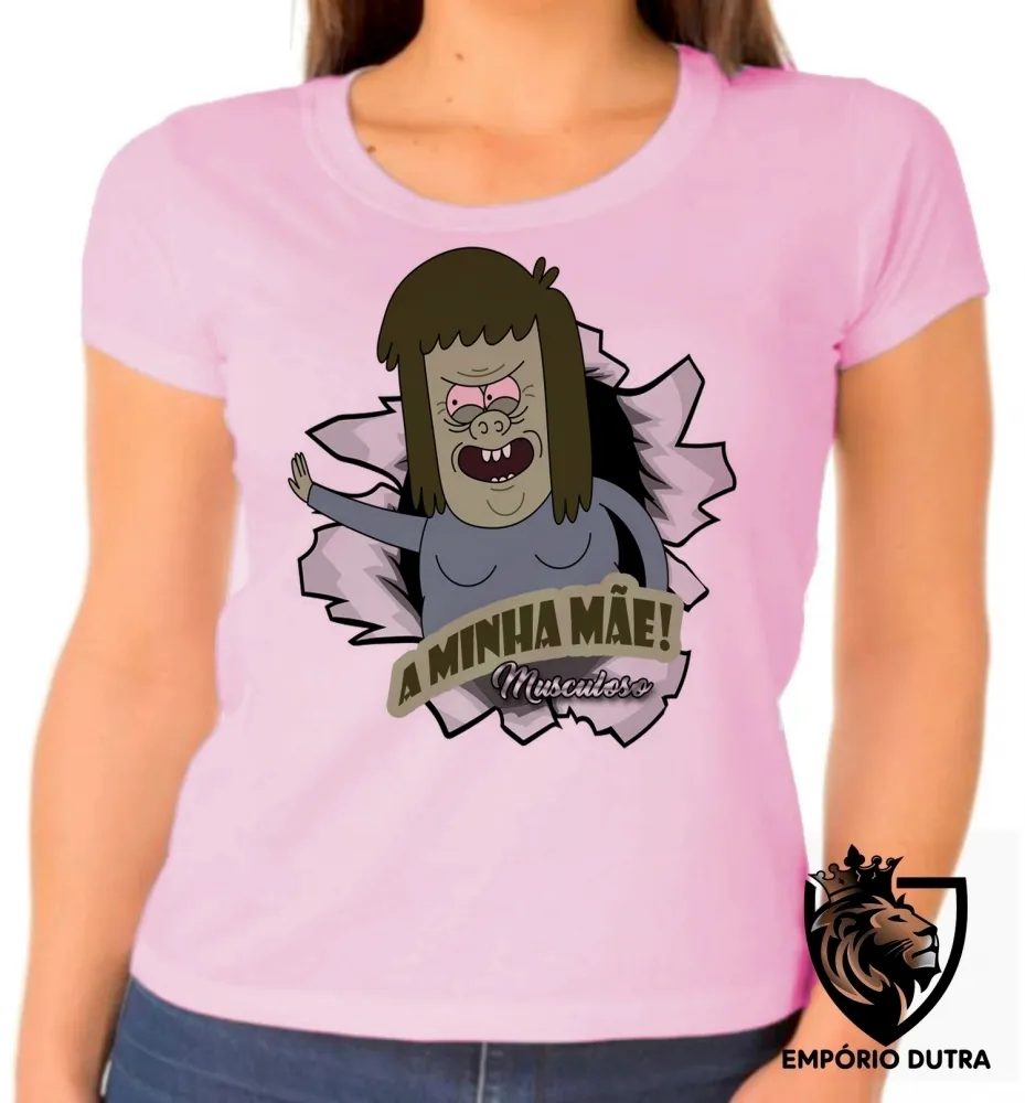 Baby look blusa feminina Apenas um show Musculoso