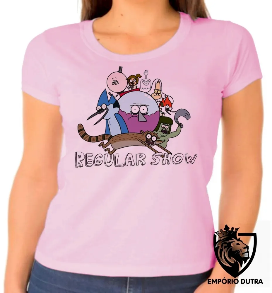 Baby look blusa feminina Apenas um show regular Imagem