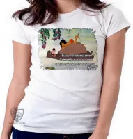 Baby look blusa feminina Balu urso mogli menino lobo disney - Foto 5