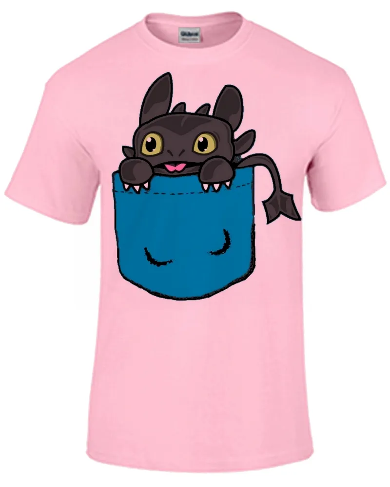 Baby look blusa feminina Banguela dragão treinar