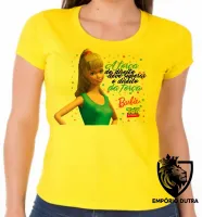 Baby look blusa feminina Barbie toy story direito da força - Foto 3