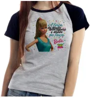 Baby look blusa feminina Barbie toy story direito da força - Foto 4