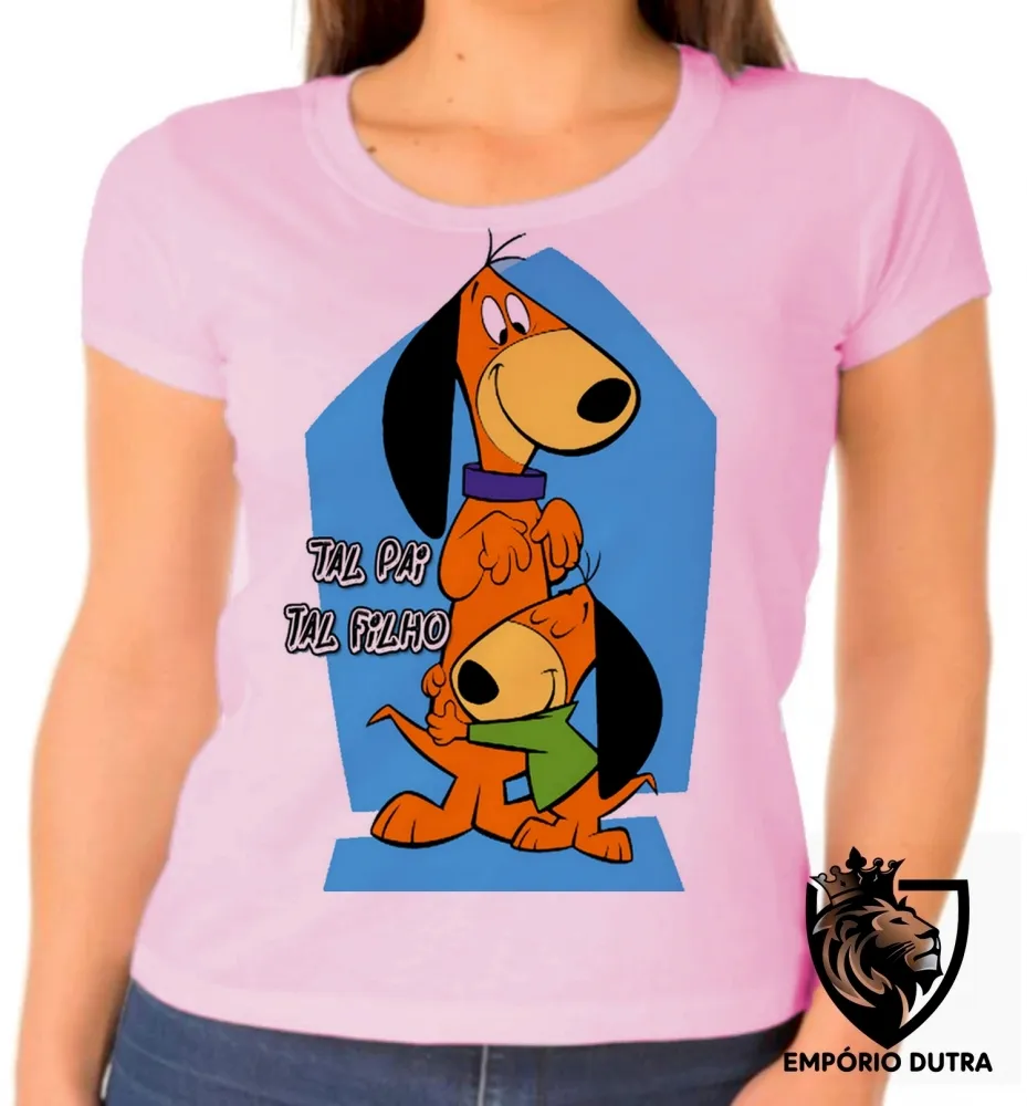 Baby look blusa feminina Bibo pai bob filho tal