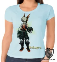 Baby look blusa feminina boku no hero Bakugou anime - Foto 2