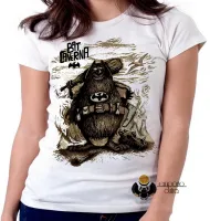 Baby look blusa feminina capitão caverna super heroi desenho antigo - Foto 3