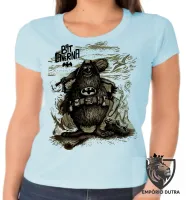 Baby look blusa feminina capitão caverna super heroi desenho antigo - Foto 6