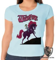 Baby look blusa feminina Cavalo de Fogo princesa sarah - Foto 2