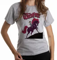 Baby look blusa feminina Cavalo de Fogo princesa sarah - Foto 6