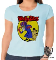 Baby look blusa feminina Dick vigarista muttley corrida maluca wacky races - Foto 2