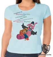 Baby look blusa feminina Divertidamente Bing Bong elefante - Foto 2