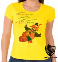 Baby look blusa feminina Divertidamente Bing Bong elefante - Foto 3