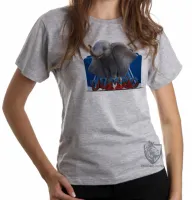 Baby look blusa feminina Dumbo elefante - Foto 4