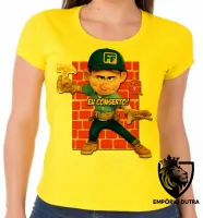 Baby look blusa feminina Félix eu conserto detona ralph - Foto 3