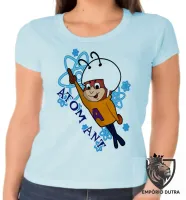 Baby look blusa feminina formiga atomica atom ant desenho antigo hanna barbera - Foto 2