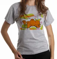 Baby look blusa feminina Garfield I hate mondays gato cat - Foto 6