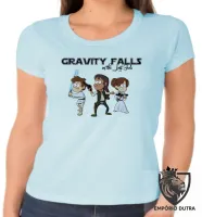 Baby look blusa feminina Gravity Falls in the last Jedi - Foto 2