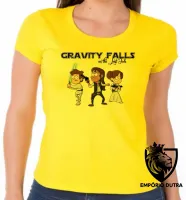 Baby look blusa feminina Gravity Falls in the last Jedi - Foto 3