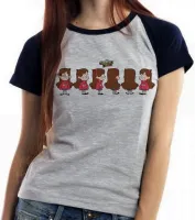 Baby look blusa feminina Gravity Falls Mabel personagem - Foto 4