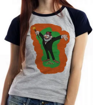 Baby look blusa feminina Gravity Falls tio stan titio - Foto 2