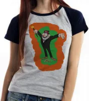 Baby look blusa feminina Gravity Falls tio stan titio - Foto 2