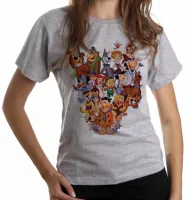 Baby look blusa feminina Hanna Barbera personagens desenho - Foto 6