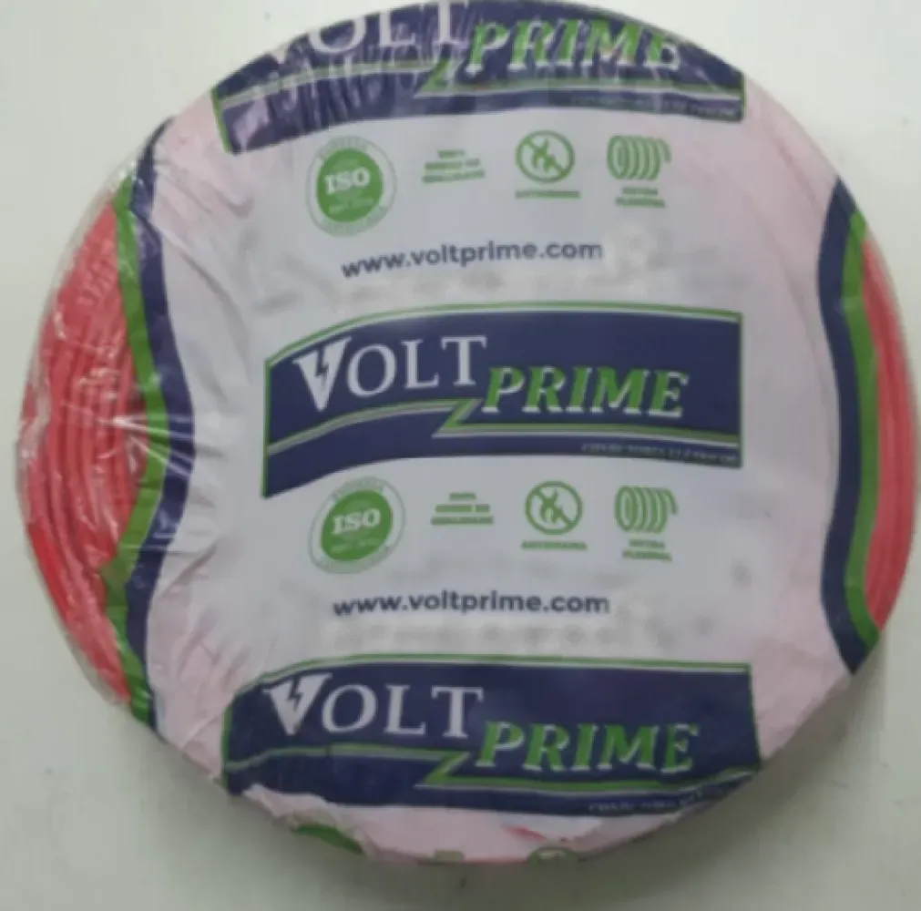 VOLTPRIME  FIOS Cabo Flexível 2,5mm rolo 100Metros 750V PRETO 100% cobre inmetro