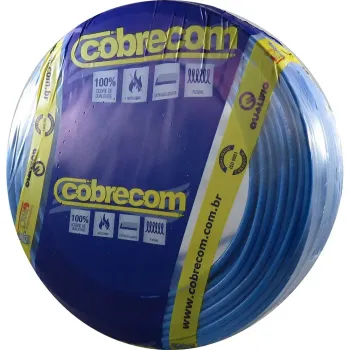 COBRECOM Fios Cabo Flexível 2,5 mm 1 Metros 750V PRETO - Foto 2