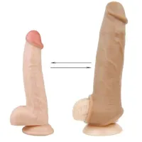 Capa Peniana 16 x 4cm com Anel de Escroto - 7891 - Foto 3