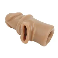 Capa Peniana 16 x 4cm com Anel de Escroto - 7891 - Foto 5