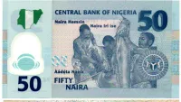 Nigéria - 50 Naira - Cédula Estrangeira - Polímero - Fe - Foto 2