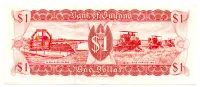 Guiana - 1 Dollar - Cédula Estrangeira - Sob/Fe - Foto 2