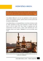 406 - História - Processo de Emancipação Política da América Portuguesa - Inconfidência MIneira - 8º ano - PDF com 9 páginas - Foto 2