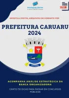 Apostila Pref. Caruaru Analista Contábil 2024