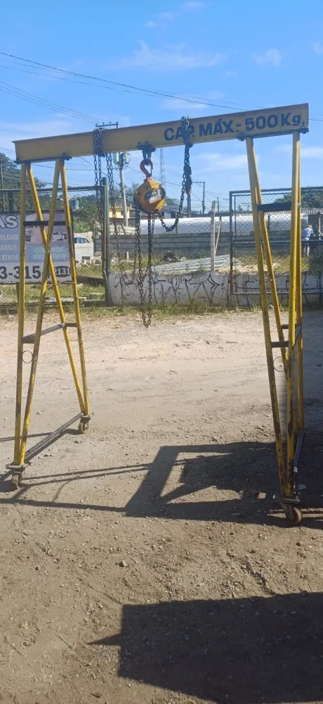 Pórtico Capacidade Para 500kg E 2 Metros De Vão