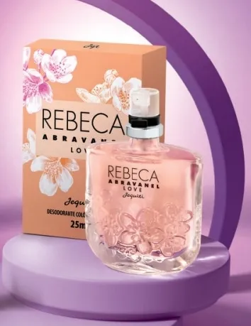Desodorante Colônia Feminina  Rebeca Abravanel Love 25 ml
