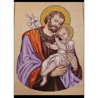 Casula Bordado São José 2 em Cores Litúrgicas - Foto 3