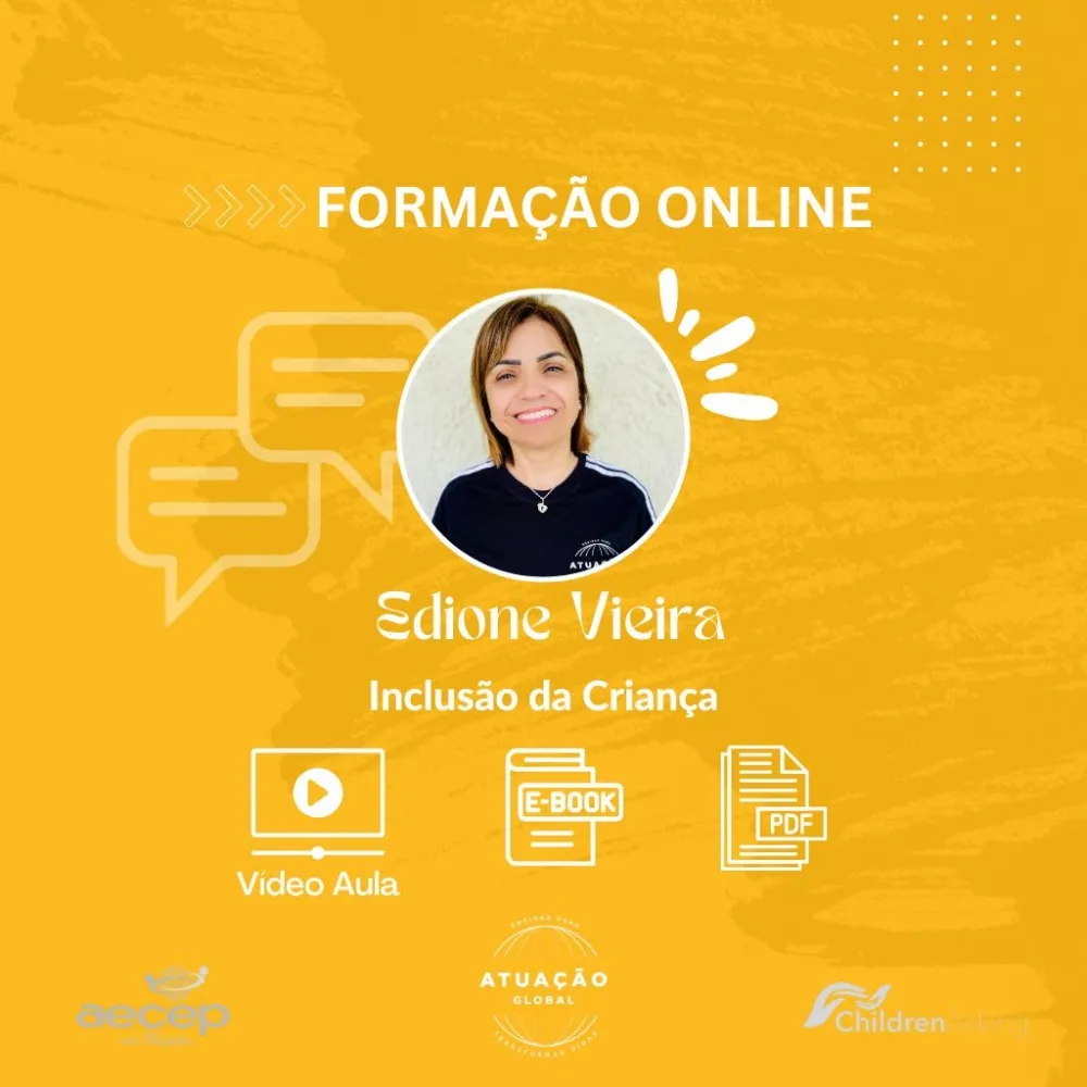 Inclusão da Criança: Vídeo Aula + Apresentação em PDF + Ebook  Imagem