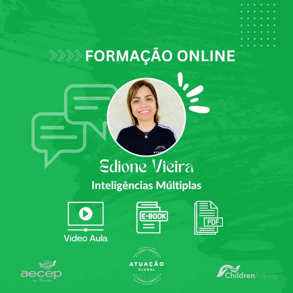 Inteligências Múltiplas: Vídeo Aula + Apresentação em PDF + Ebook 